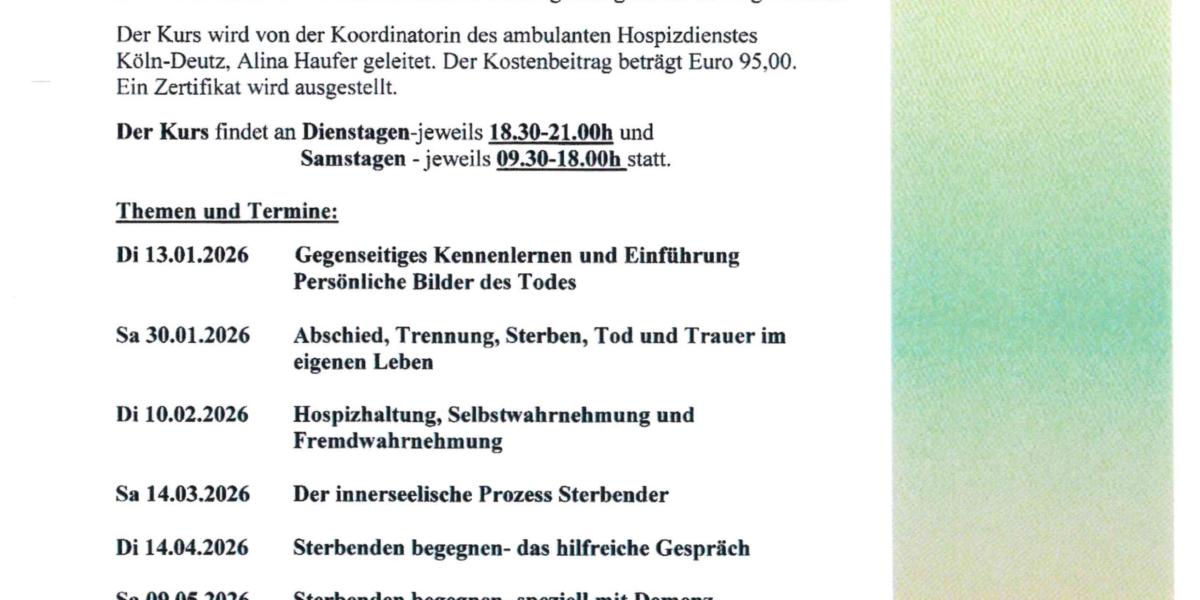 Hospizverein Köln-Deutz