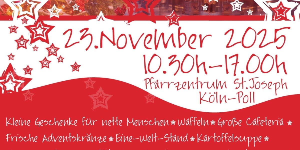 Adventsbasar in St. Joseph Poll