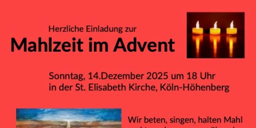 Mahlzeit Advent 25 (c) Marianne Arndt Mahlzeit Advent 25