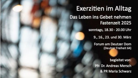 Plakat Flyer EiA Fastenzeit 2025