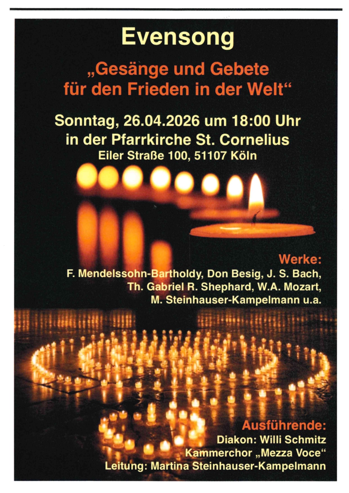 Evensong in St. Cornelius