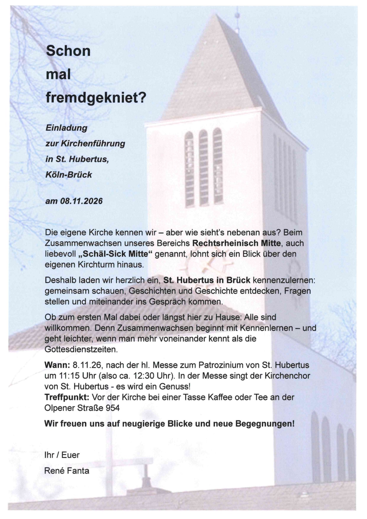 Kirchenführung St. Hubertus