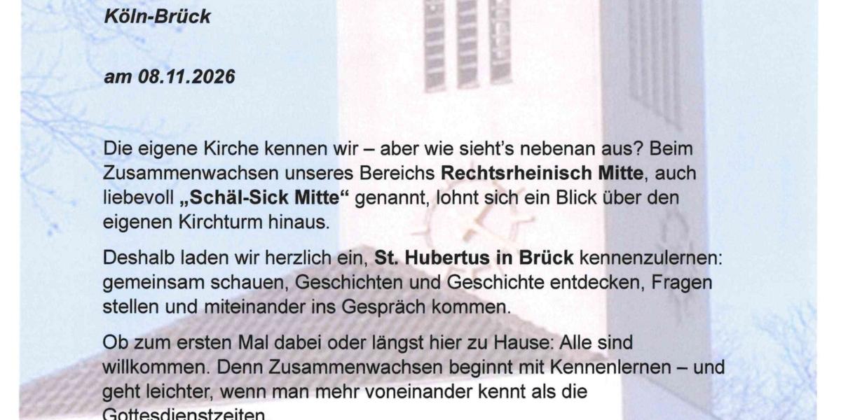 Kirchenführung St. Hubertus